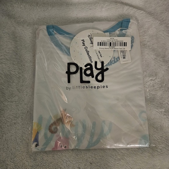 Little Sleepies Other - Little Sleepies Nemo's Reef Girls Shirt Size 10‎